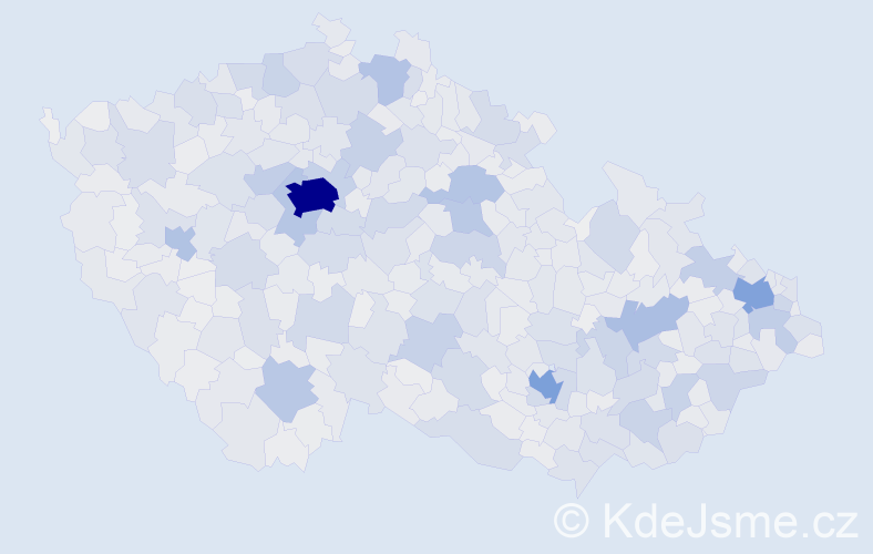 Jméno: 'Ondřej', počet výskytů 73179 v celé ČR