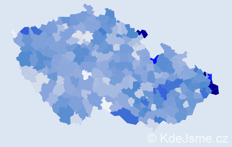 Jméno: 'Oto', počet výskytů 2054 v celé ČR