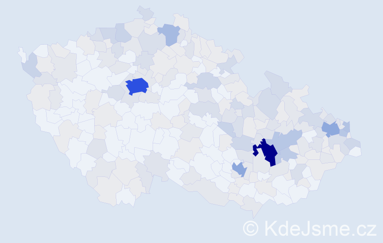 Jméno: 'Marketa', počet výskytů 514 v celé ČR