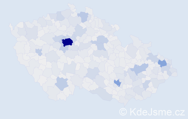 Jméno: 'Zuzana', počet výskytů 60633 v celé ČR