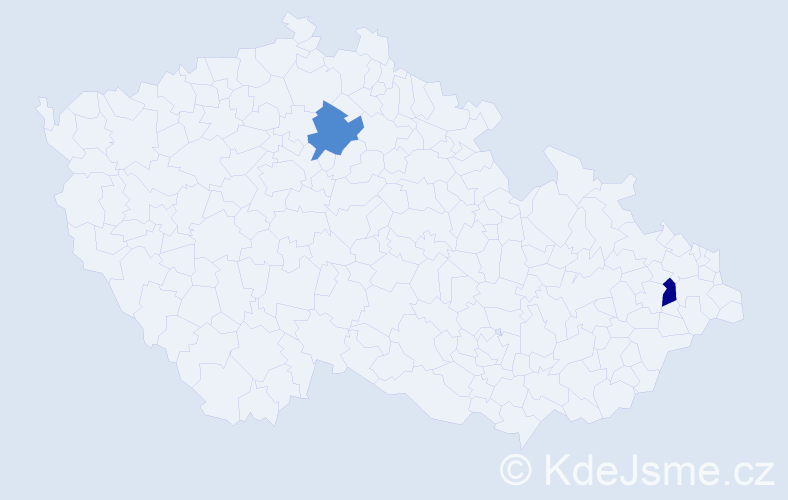 Jméno: 'Doan Cuong', počet výskytů 2 v celé ČR