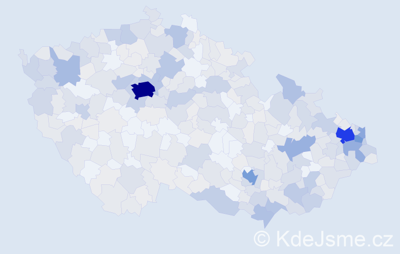 Jméno: 'Ľudmila', počet výskytů 951 v celé ČR