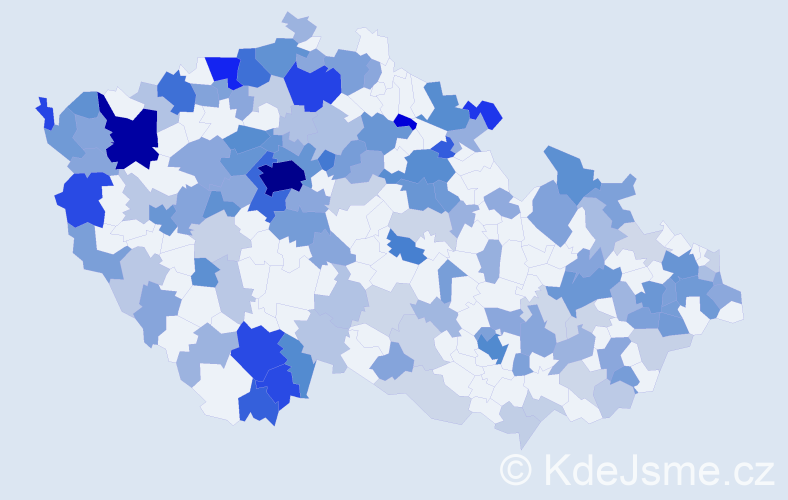 Jméno: 'Irina', počet výskytů 418 v celé ČR