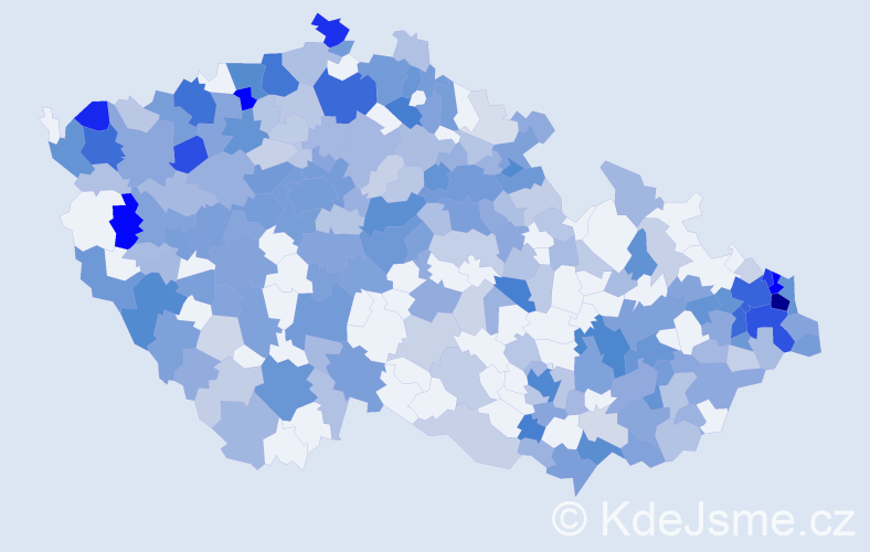 Jméno: 'Róbert', počet výskytů 681 v celé ČR