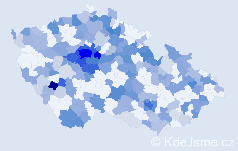 Jméno: 'Dora', počet výskytů 538 v celé ČR