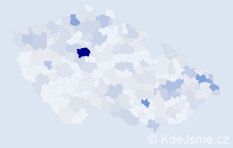 Jméno: 'Adela', počet výskytů 435 v celé ČR