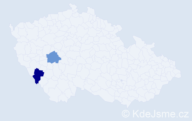 Jméno: 'Alessa', počet výskytů 2 v celé ČR