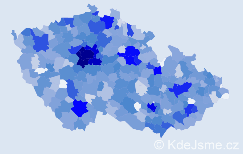 Jméno: 'Ella', počet výskytů 2701 v celé ČR