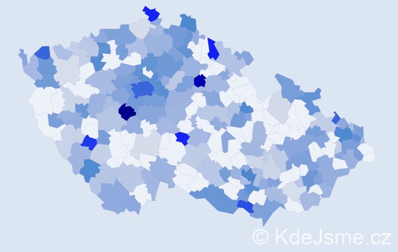 Jméno: 'Viktoria', počet výskytů 490 v celé ČR