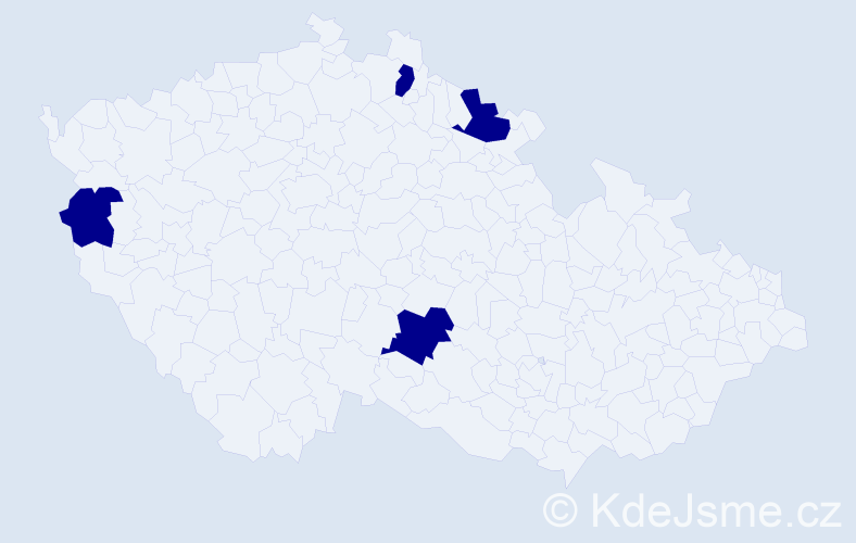 Jméno: 'Trung Duong', počet výskytů 4 v celé ČR