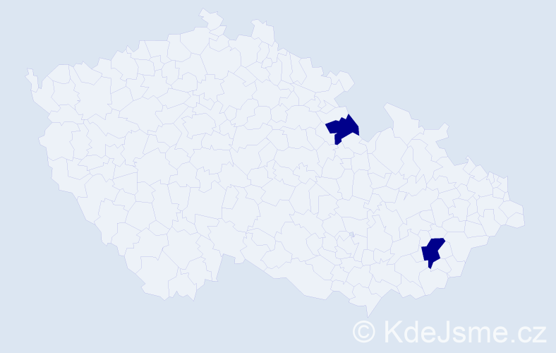 Jméno: 'Nicole Allison', počet výskytů 2 v celé ČR