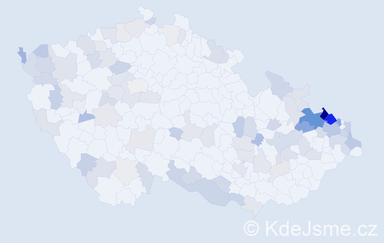 Jméno: 'Elfrída', počet výskytů 178 v celé ČR