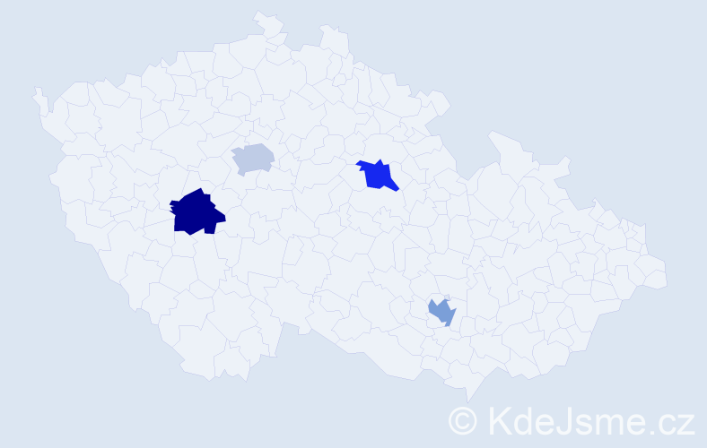 Jméno: 'Yu Hao', počet výskytů 4 v celé ČR