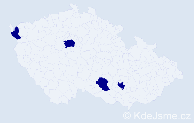 Jméno: 'Duc Huan', počet výskytů 4 v celé ČR