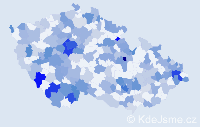 Jméno: 'Felix', počet výskytů 489 v celé ČR