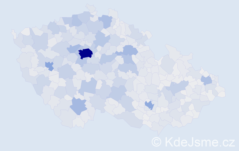 Jméno: 'Jaroslava', počet výskytů 85932 v celé ČR