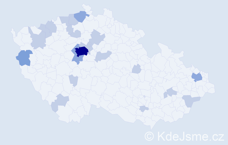 Jméno: 'Thu Trang', počet výskytů 36 v celé ČR