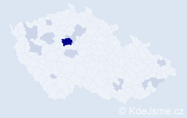 Jméno: 'Hamid', počet výskytů 28 v celé ČR