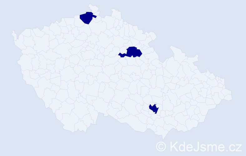 Jméno: 'Duc Nam', počet výskytů 3 v celé ČR