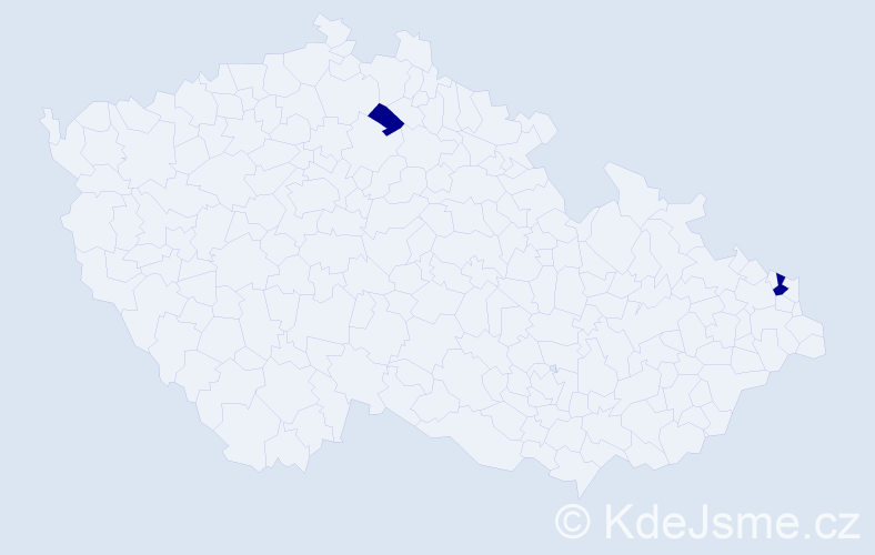 Jméno: 'Longin Józef', počet výskytů 2 v celé ČR