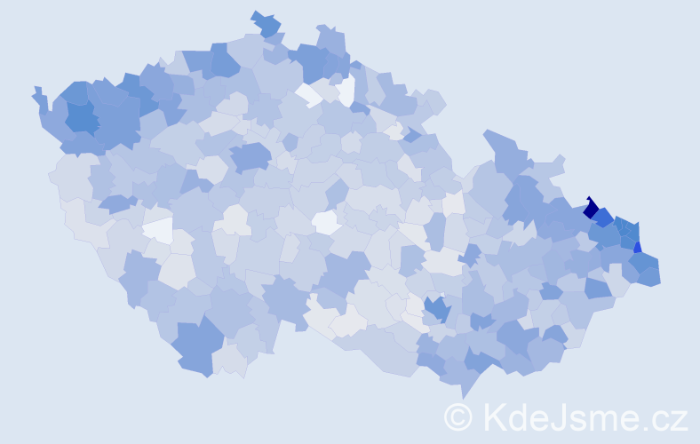 Jméno: 'Ingrid', počet výskytů 2652 v celé ČR