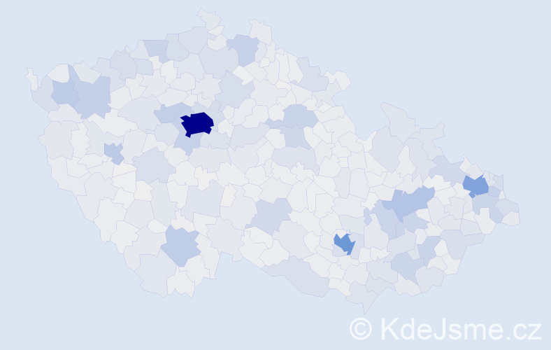 Jméno: 'Robert', počet výskytů 22732 v celé ČR