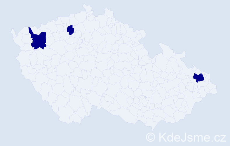 Jméno: 'Dinh Tuyen', počet výskytů 3 v celé ČR