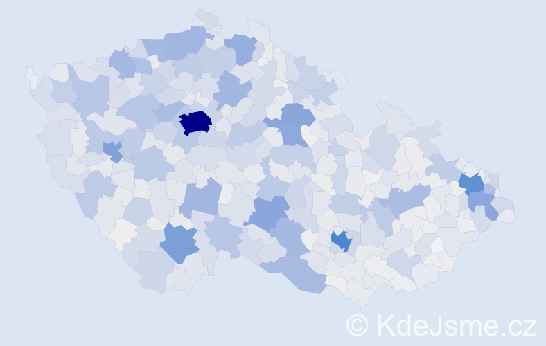 Jméno: 'Drahoslava', počet výskytů 3385 v celé ČR