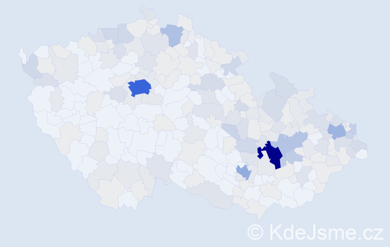 Jméno: 'Marketa', počet výskytů 480 v celé ČR