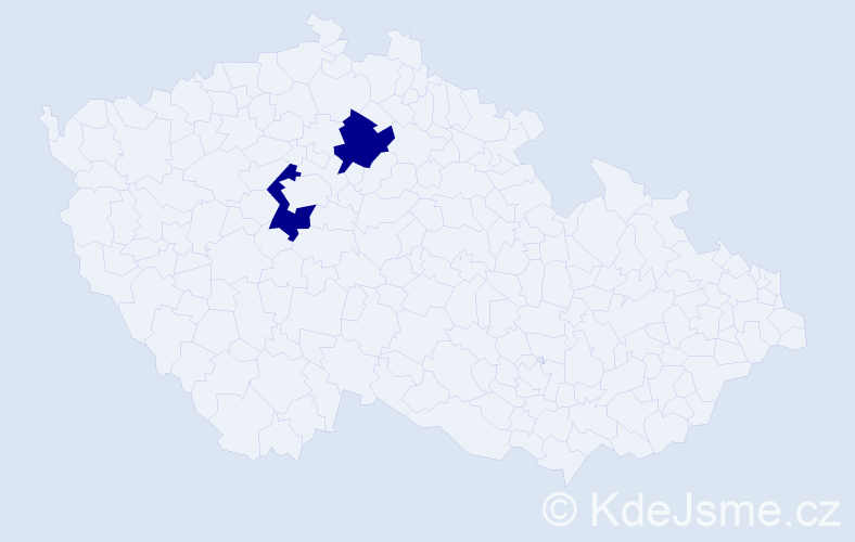 Jméno: 'Josef Viktor', počet výskytů 2 v celé ČR