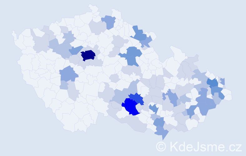 Jméno: 'Jiljí', počet výskytů 179 v celé ČR