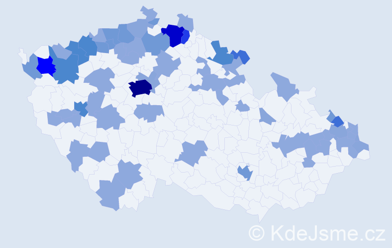 Jméno: 'Ilsa', počet výskytů 137 v celé ČR