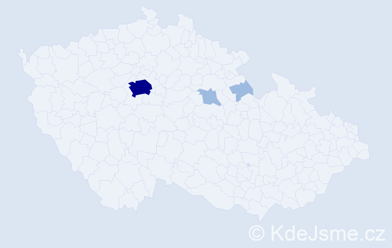 Jméno: 'Stephen William', počet výskytů 6 v celé ČR