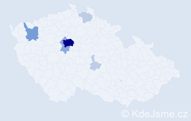 Jméno: 'Iakov', počet výskytů 18 v celé ČR