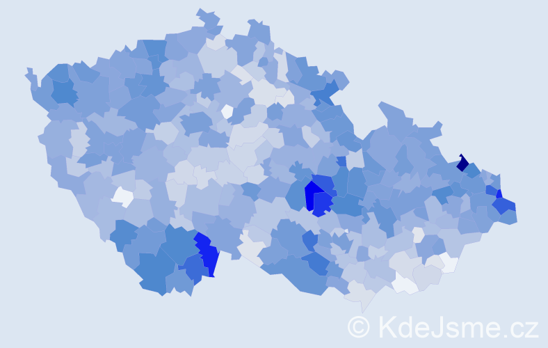 Jméno: 'Adolf', počet výskytů 3040 v celé ČR