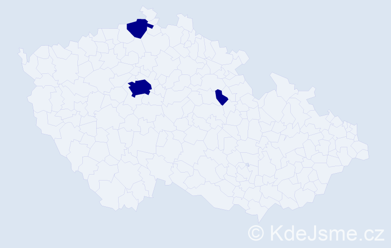 Jméno: 'Dinh Manh', počet výskytů 3 v celé ČR