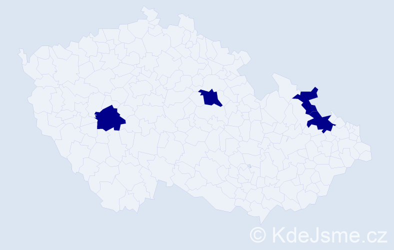 Jméno: 'Minh Dat', počet výskytů 4 v celé ČR