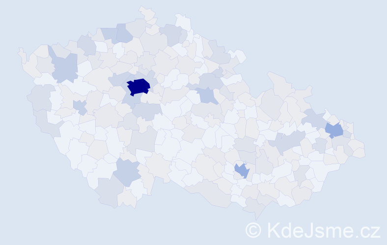 Jméno: 'Galina', počet výskytů 525 v celé ČR