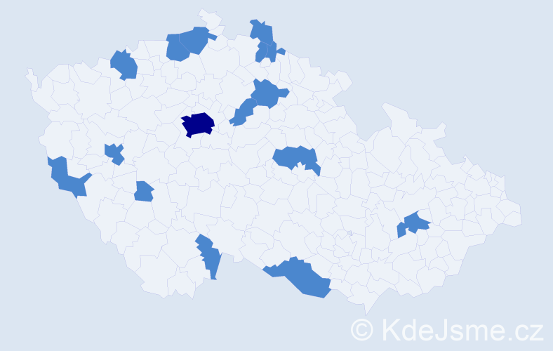 Jméno: 'Nhu Quynh', počet výskytů 18 v celé ČR