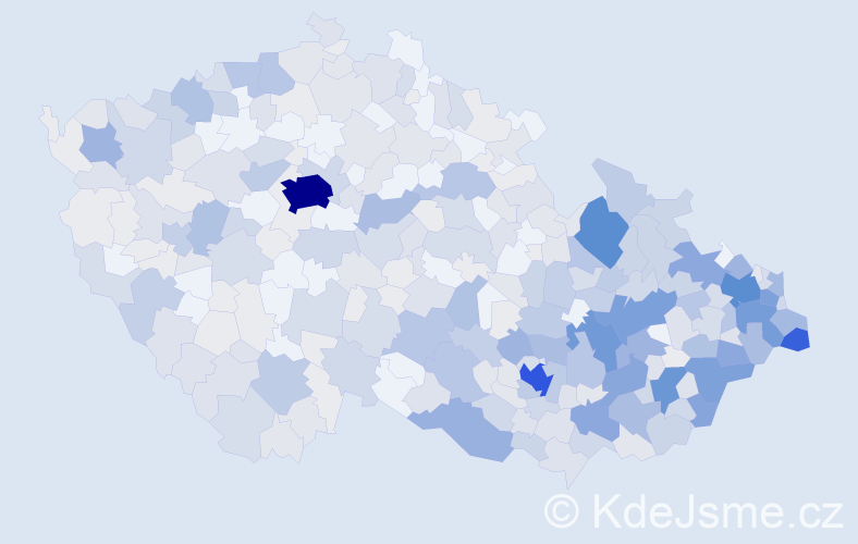 Jméno: 'Aloisie', počet výskytů 1146 v celé ČR