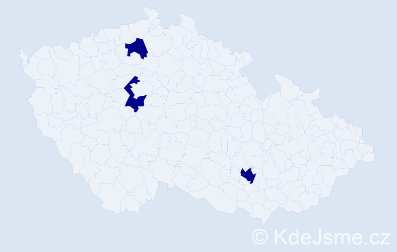 Jméno: 'Eric Christopher', počet výskytů 3 v celé ČR