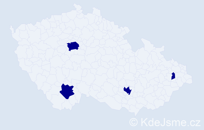 Jméno: 'Sebastian Lukas', počet výskytů 4 v celé ČR