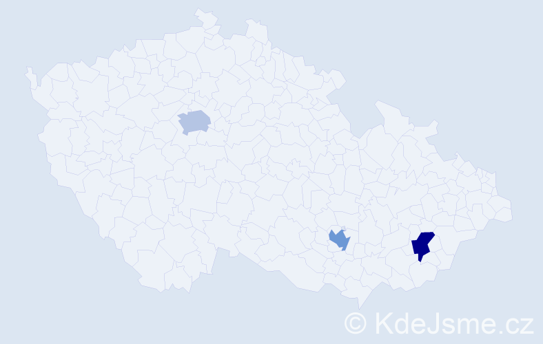 Jméno: 'Erik David', počet výskytů 3 v celé ČR