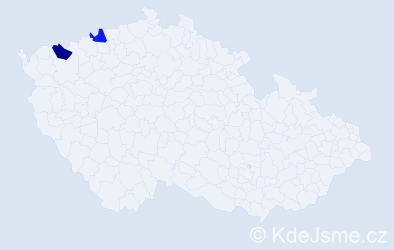 Jméno: 'Quynh Ngoc', počet výskytů 2 v celé ČR