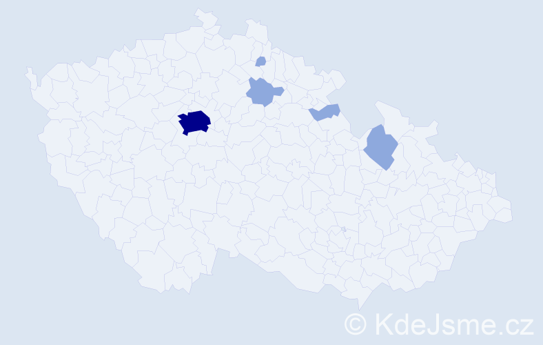Jméno: 'Soraya', počet výskytů 10 v celé ČR