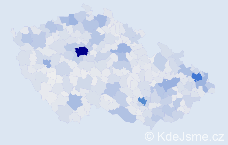 Jméno: 'Patrik', počet výskytů 26168 v celé ČR