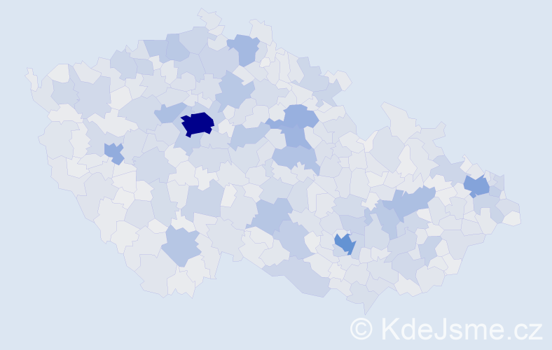 Jméno: 'Ilona', počet výskytů 20847 v celé ČR