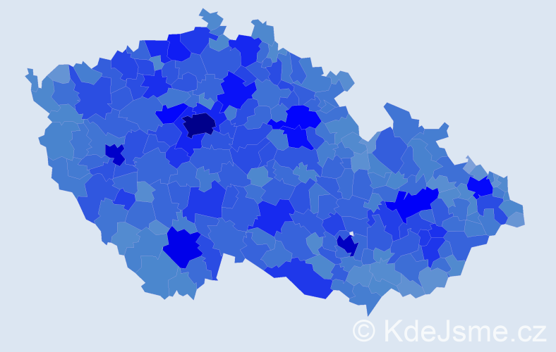 Jméno: 'Alena', počet výskytů 105093 v celé ČR