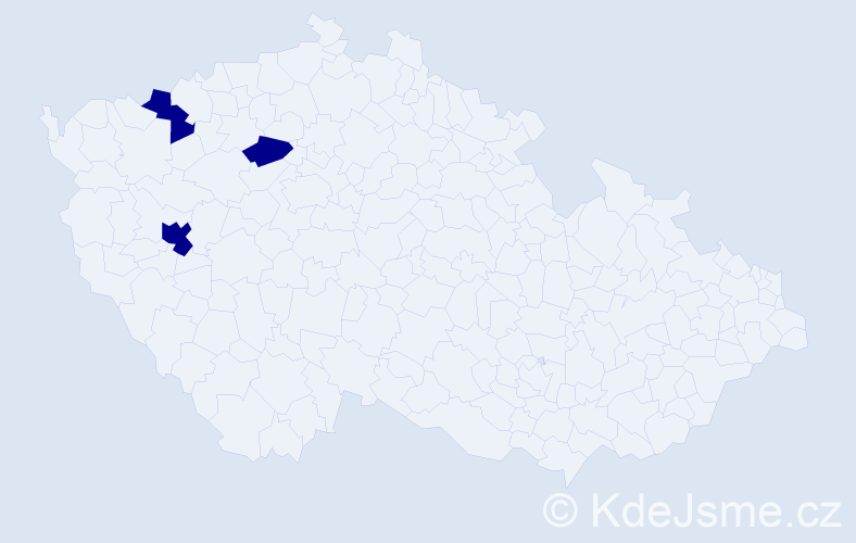 Jméno: 'Van Ngoan', počet výskytů 3 v celé ČR