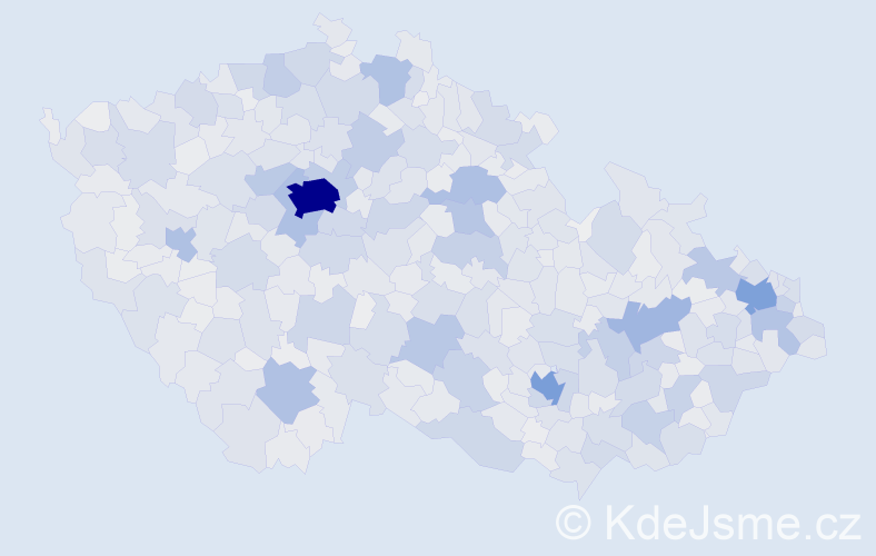 Jméno: 'Vojtěch', počet výskytů 51461 v celé ČR